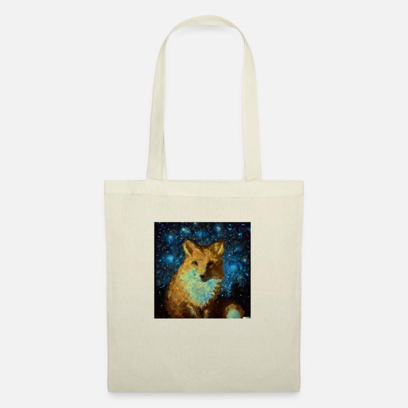 Starry Foxy - Stoffbeutel - Natur