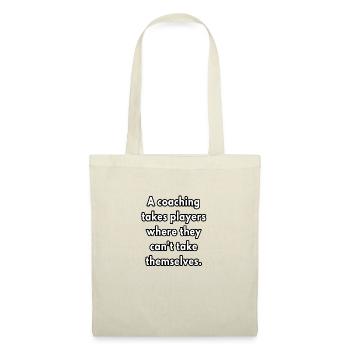 A coaching takes players - coach gifts - Tote Bag - nature - Front
