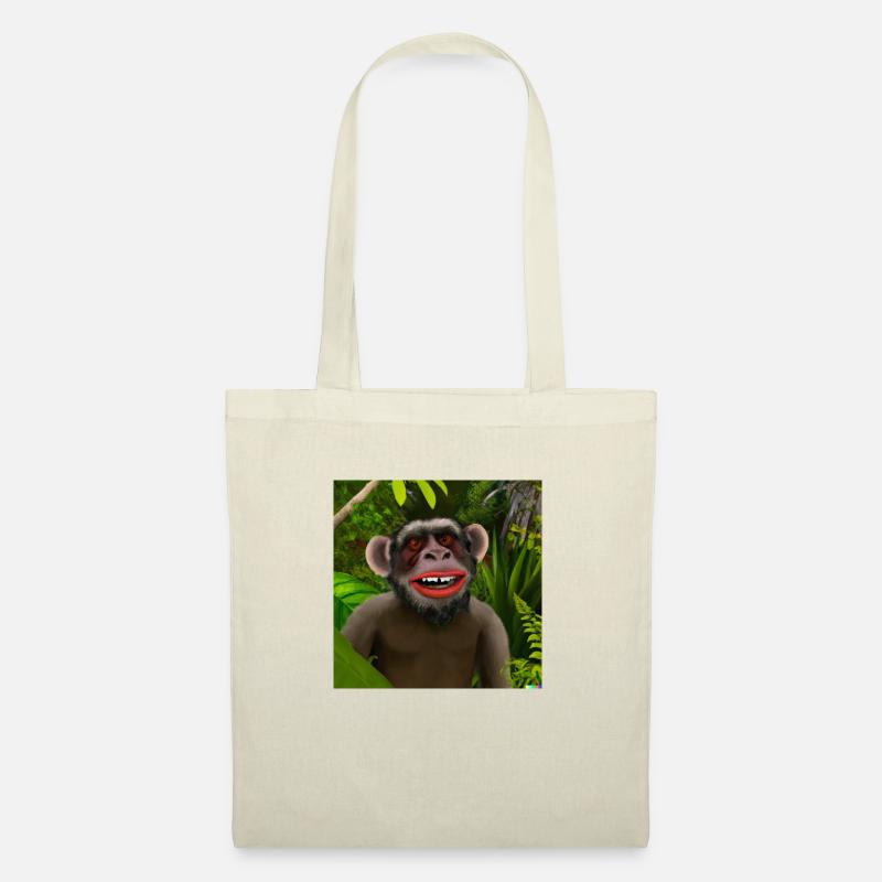 Monkey - Stoffbeutel - Natur