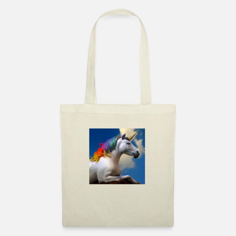 Einhorn - Stoffbeutel - Natur