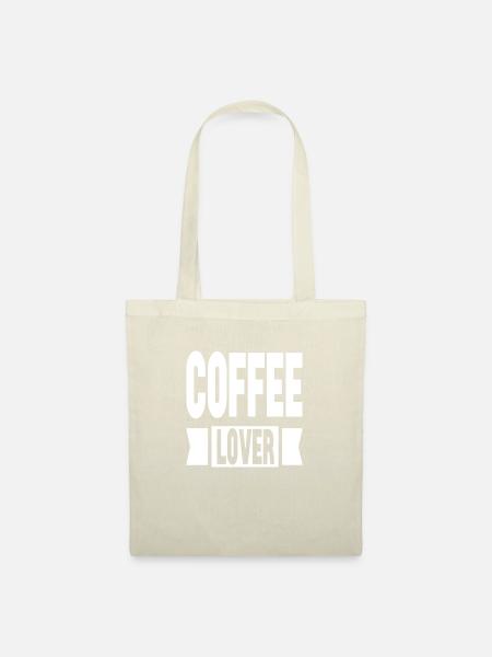 Coffee Lover - Stoffbeutel - Natur