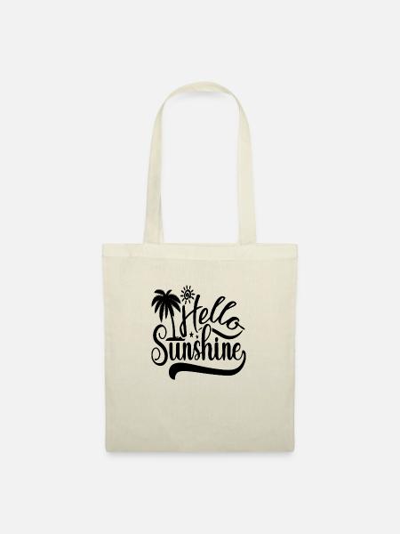 Hello Sunshine - Stoffbeutel - Natur