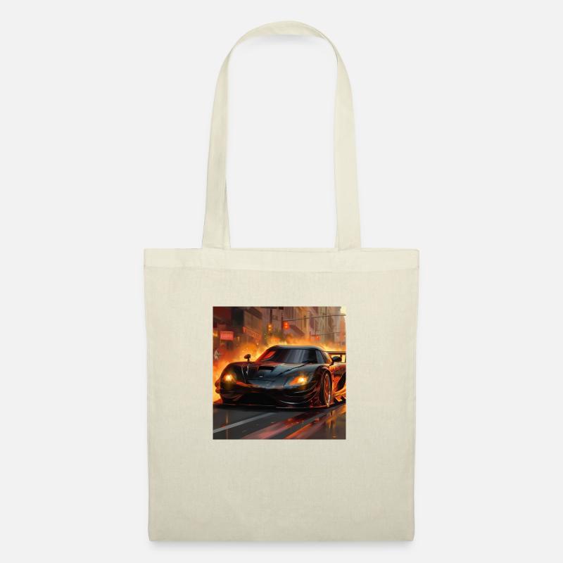 car word - Stoffbeutel - Natur