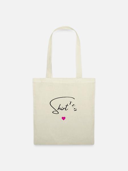 Tee-Shirt - Stoffbeutel - Natur