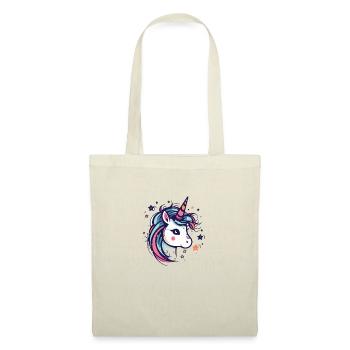 Licorne - Sac en tissu - nature - Devant