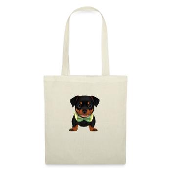 Puppy Dog Rottweiler Rottweiler Puppy Dogs - Sac en tissu - nature - Devant