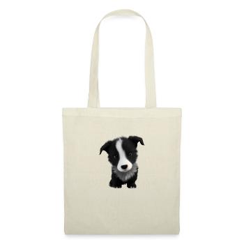 Hundehalter Border Collie Hunde Hundeliebhaber - Stoffbeutel - Natur - Vorne