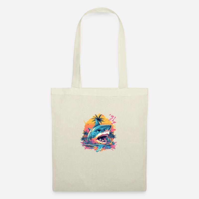 Shark - Stoffbeutel - Natur