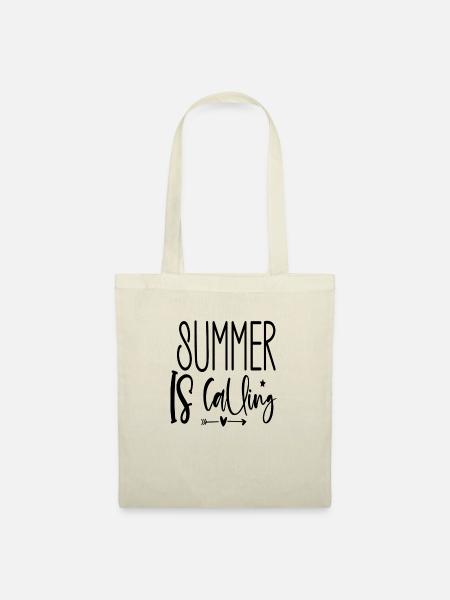 Summer Is Calling - Stoffbeutel - Natur