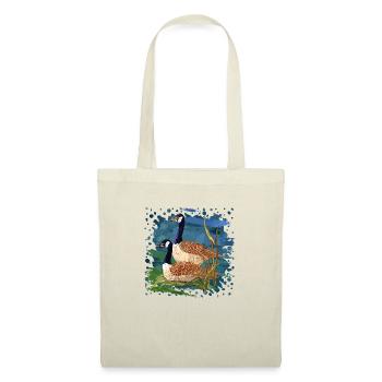 Oiseaux - Sac en tissu - nature - Devant