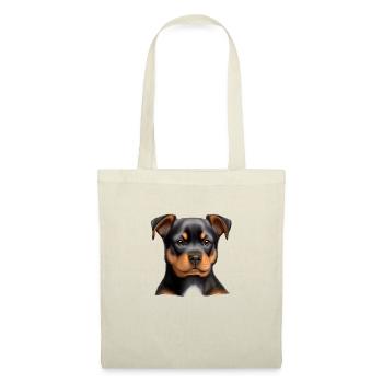 Rottweiler Dog Puppy Rottweiler Puppy Dogs - Tote Bag - nature - Front