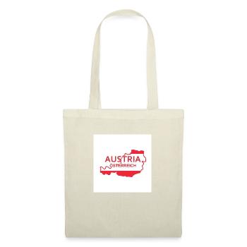 Carte de l’Autriche - Sac en tissu - nature - Devant