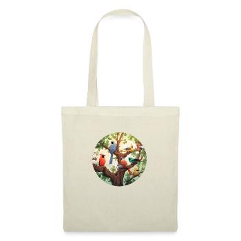 Colorful Birds - Tote Bag - nature - Front
