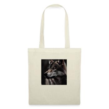 Wolf - Stoffbeutel - Natur - Vorne