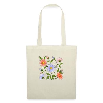 Fleur - Sac en tissu - nature - Devant
