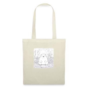 cinema movie gift comics birthday present coffee - Stoffbeutel - Natur - Vorne