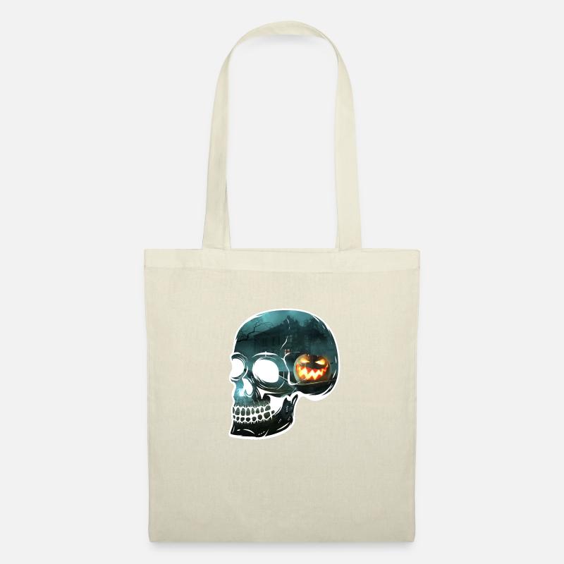 Skull terrifying vision - Tote Bag - nature