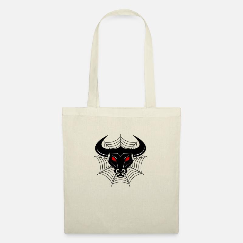 Spider Bull - Stoffbeutel - Natur