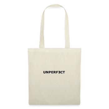 unperfect, nicht perfekt imperfect, un- +‎ perfect - Stoffbeutel - Natur - Vorne