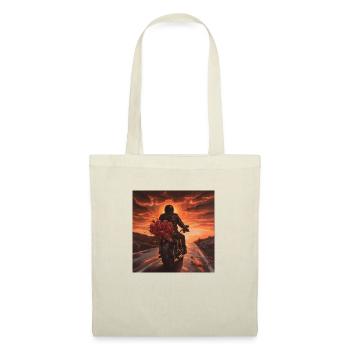 Valentine Biker - Tote Bag - nature - Front
