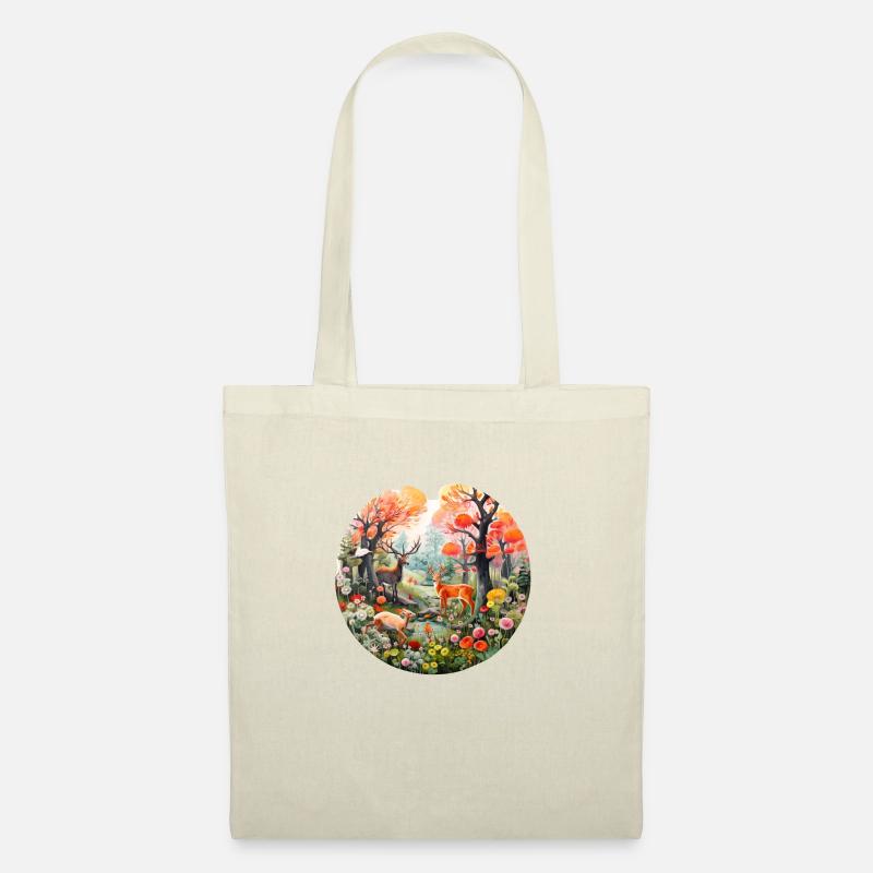 Spring Forest Scene - Tote Bag - nature