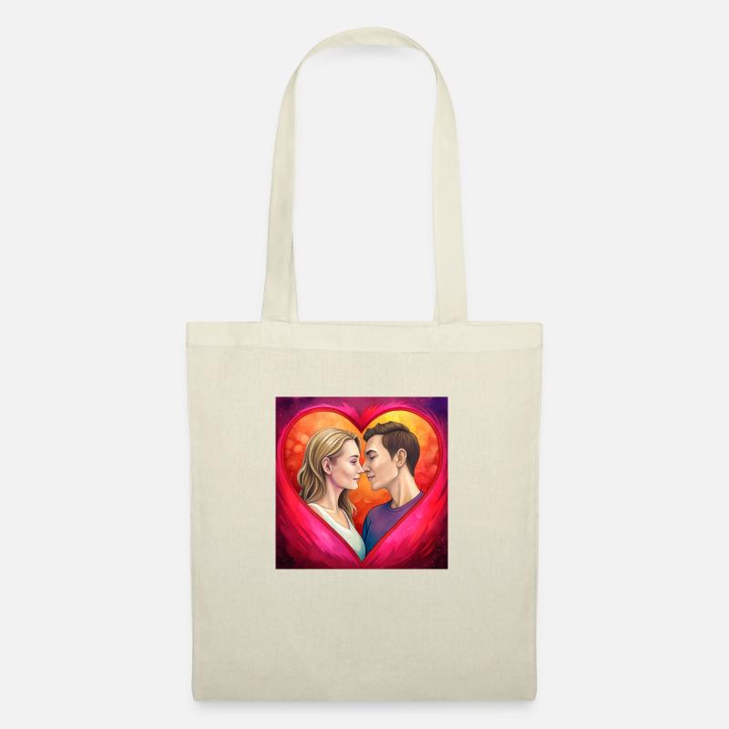 amour real - Stoffbeutel - Natur