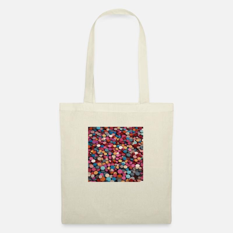 Bunte Chips 2 - Stoffbeutel - Natur