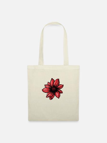 Flower - Stoffbeutel - Natur