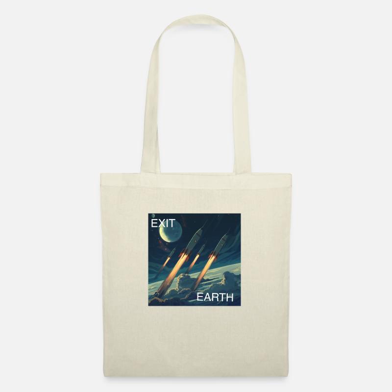 Exit Earth - Stoffbeutel - Natur
