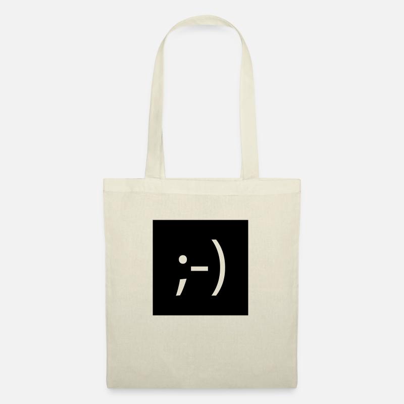 EmoTee_Wink - Tote Bag - nature
