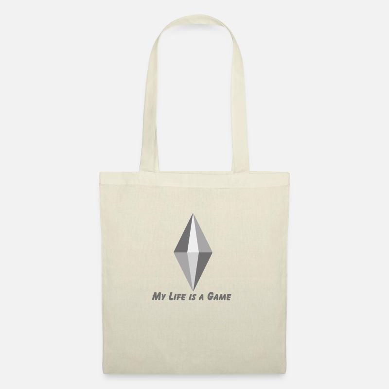Plumbob My life is a Game - Stoffbeutel - Natur