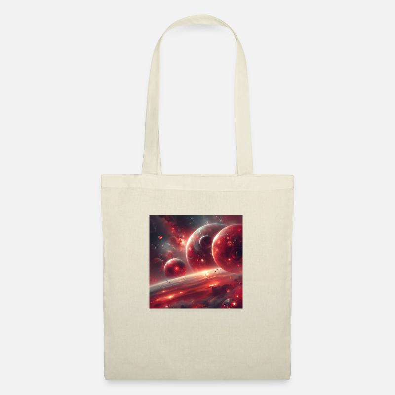 Red Planets - Stoffbeutel - Natur