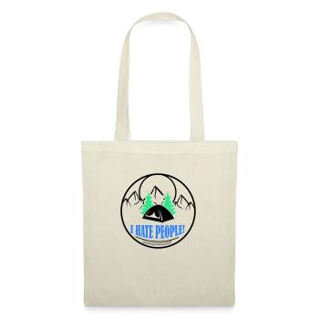 je déteste les gens - Sac en tissu - nature - Devant