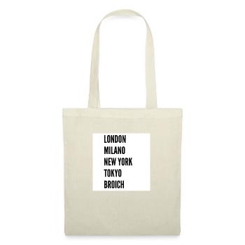 London Milano New York Tokyo Broich - Tote Bag - nature - Front