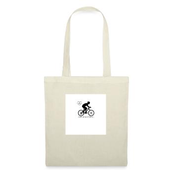 Je roule parce que j’aime ça - Sac en tissu - nature - Devant