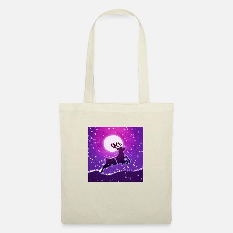 Galloping reindeer - Tote Bag - nature