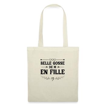 belle gosse de mère en fille - Sac en tissu - nature - Devant