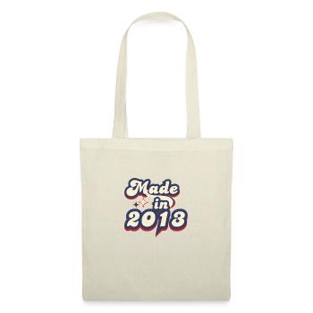 Made in 2013 retro - Tote Bag - nature - Front