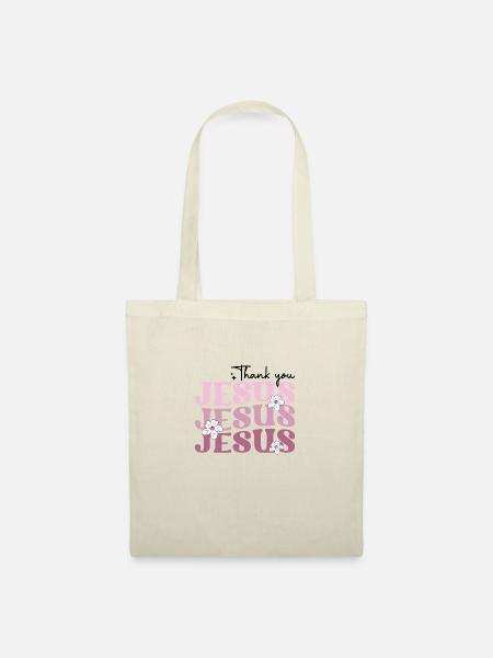 thank you Jesus - Stoffbeutel - Natur
