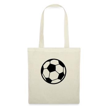 football - Sac en tissu - nature - Devant