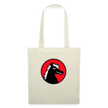 Horse Stallion Cool Pride Guy Riding Rider Hobby - Tote Bag - nature - Front