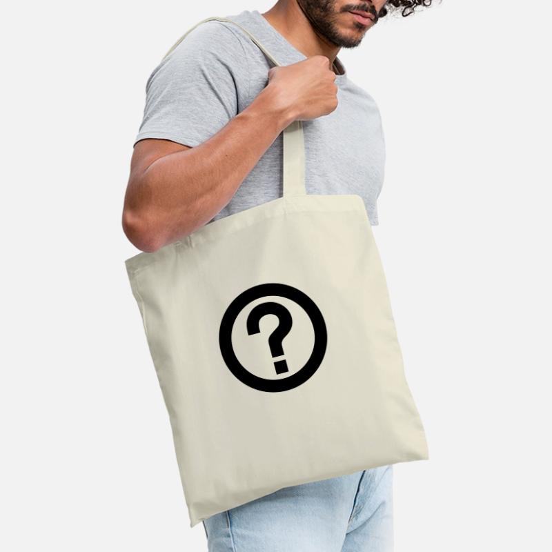 Point d'interrogation,Phrase interrogative Sac en tissu