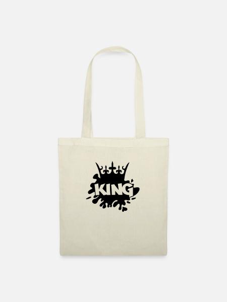 king - Stoffbeutel - Natur