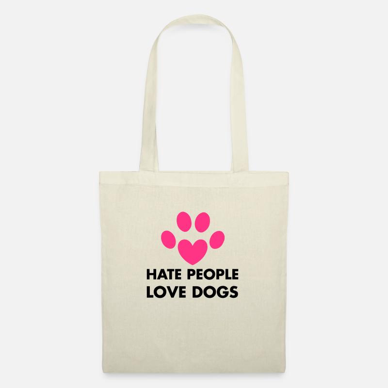 Dogs - Stoffbeutel - Natur