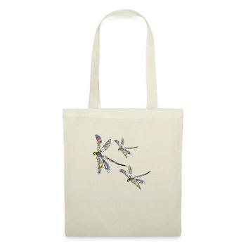 Libellules - Sac en tissu - nature - Devant