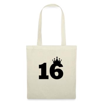 16 crown - Tote Bag - nature - Front