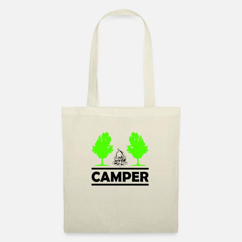 camper - Stoffbeutel - Natur