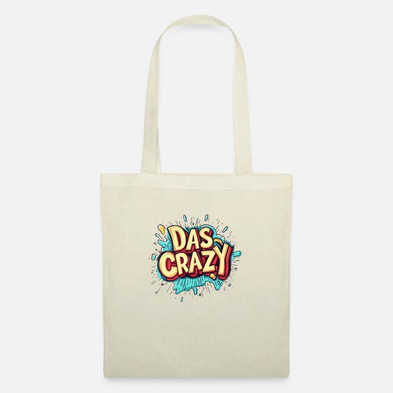 das crazy - Stoffbeutel - Natur