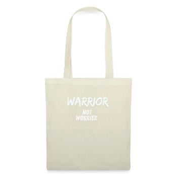 Le guerrier n’est pas inquiet - Sac en tissu - nature - Devant