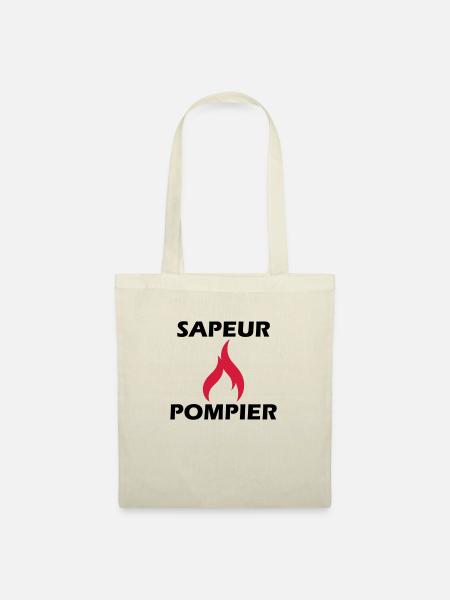 sapeur-pompier - Sac en tissu - nature
